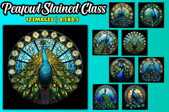 Bringing the Elegance of Peafowl Stained Glass into Modern Creative Projects