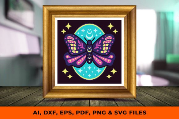Celestial Butterfly 3D Shadow Box: Transforming Digital Files into Tangible Magic