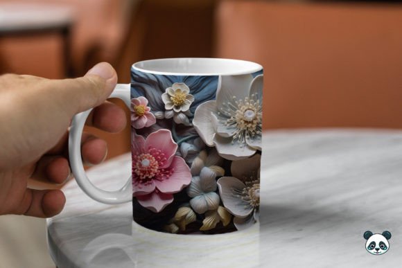 Elevate Mugs with 3D Hellebore Sublimation