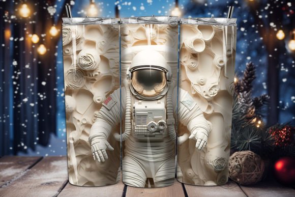 Evaluating the 3D Halloween Astronaut Tumbler Wrap 28 for Sublimation Projects