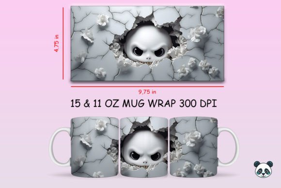 Mastering the 3D Ghost Mug Wrap: A Guide to Spooky Sublimation Design