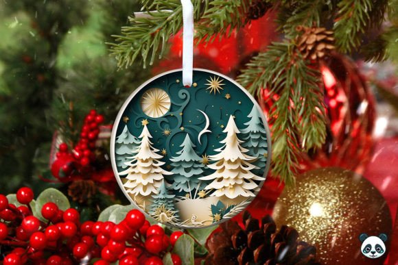 Strategic Design Application: Leveraging the Christmas Tree 3D Christmas Ornament 2 for High-Impact Sublimation Products