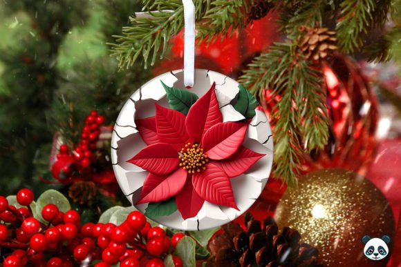 Understanding the 3D Poinsettia Christmas Ornament Digital Design