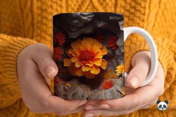 Unlocking the Beauty of 3D Marigold Mug Wrap Sublimation: A Complete Guide to Digital Design