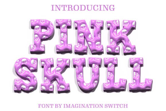 Unlocking the Visual Power of Pink Skull 3d Typography